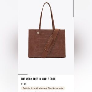 Beis Maple Work Tote